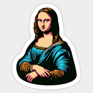 Mona Lisa Sticker